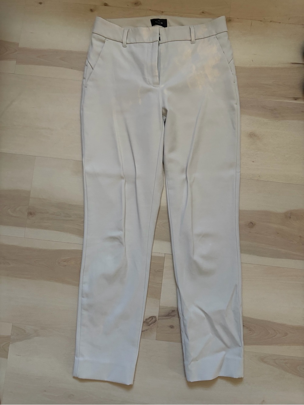 White House Black Market - Light Grey Dress Pants - 2